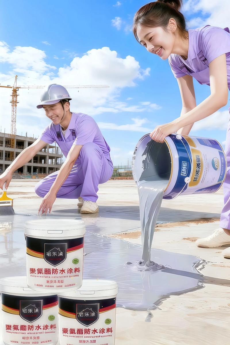 选宅乐涂防水涂料,专业守护滴水不漏.材料到施工,每一步都藏着